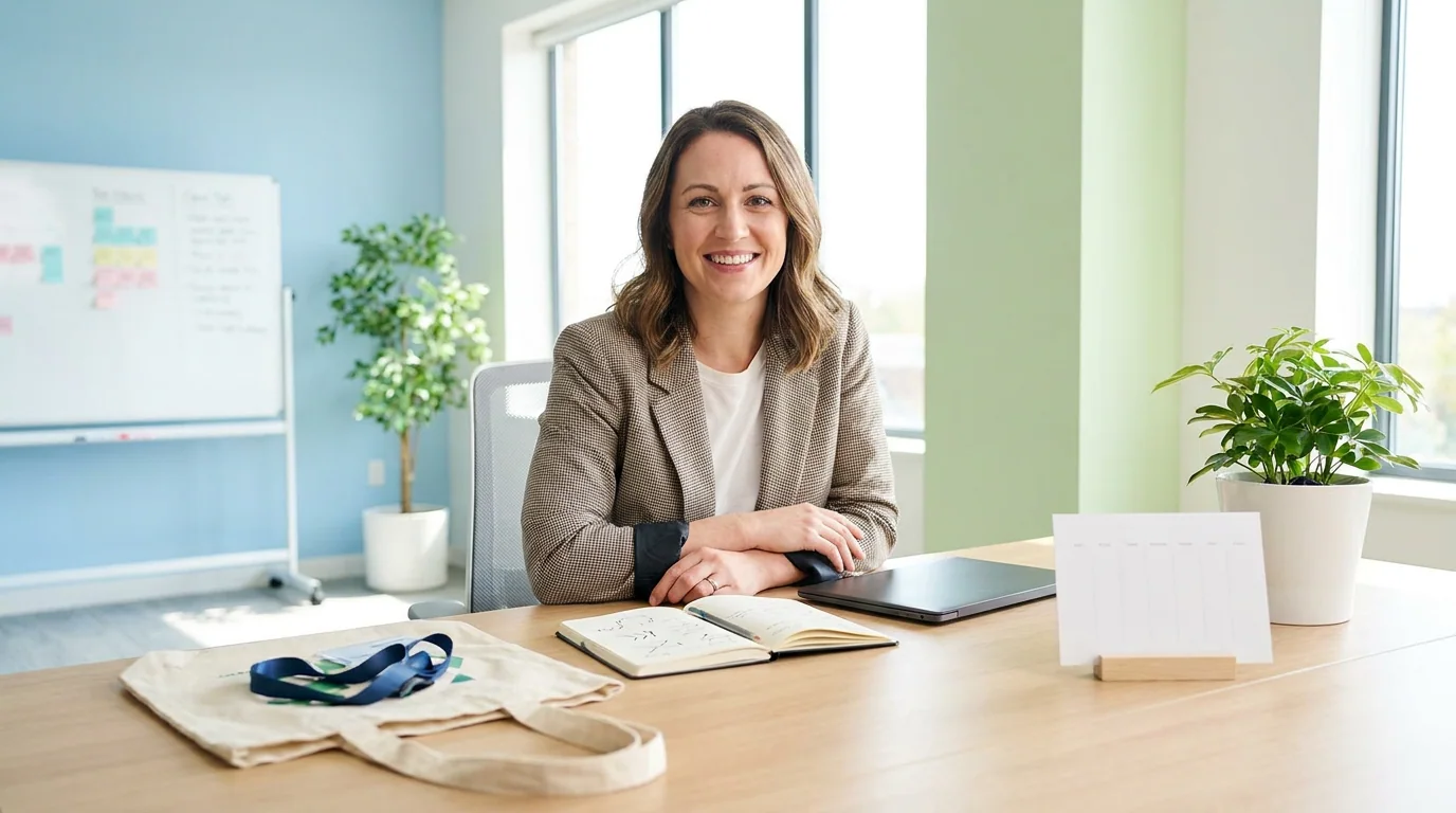 Former clinician preparing for the first months in an industry office role